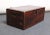 Early 19th Century Colonial Stained Maple Handmade Travel Trunk / Chest With Hinged Top For Sale - Image 13 of 13