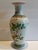 Early 20th century (1891-1919 most likely) Chinese Famille Verde (or Rose) porcelain vase with chrysanthemum, bird and...