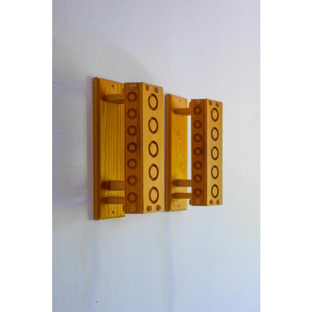 Mid-Century Modern Pine Wall Sconces from Vemdalia, Sweden, 1975, Set of 2 For Sale - Image 14 of 14