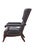 Black Leather Armchair ENGLAND, 19TH CENTURY $2,500.00 Beautiful reading chair, reupholstered in real black leather....