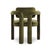 Not Yet Made - Made To Order Double Arch Dining Chairs in Forest Green Cotton Velvet from Insidherland, Set of 10 For Sale - Image 5 of 13