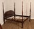 High Quality American Made Craftique Mebane Rice Traditional Mahogany King Four Poster Bed Featuring Turned And Carved...