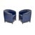 Mid-Century Modern Vintage Leather Chairs from Wittmann, 1980, Set of 2 For Sale - Image 3 of 9