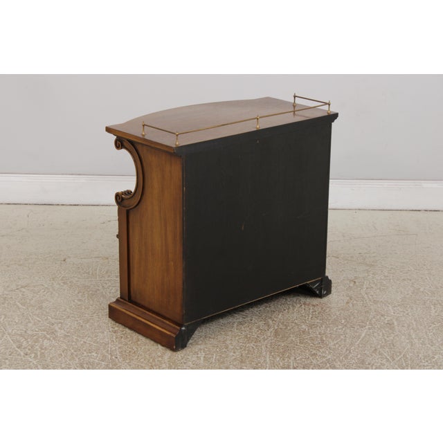 Karges French Provincial Walnut Nightstand For Sale - Image 17 of 18