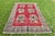 Textile 1980s Turkish Red Floral Ethnic Luxury Rug For Sale - Image 7 of 7