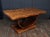Art Deco French U-Base Dining Table in Burr Walnut, 1930s For Sale - Image 11 of 15