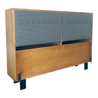 Alexander Girard/George Nelson Storage Headboard for Herman Miller 1950s For Sale