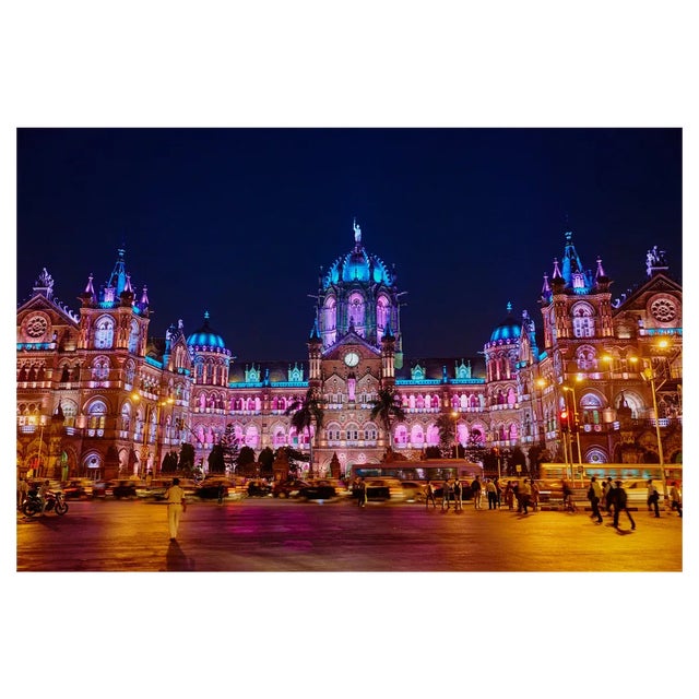 Tuul & Bruno Morandi, Mumbai, Victoria Terminus Railways Station, Photographic Paper For Sale