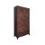 Chinese Brown Huali Dragons Motif Tall Stack Compound Cabinet Armoire For Sale - Image 4 of 11