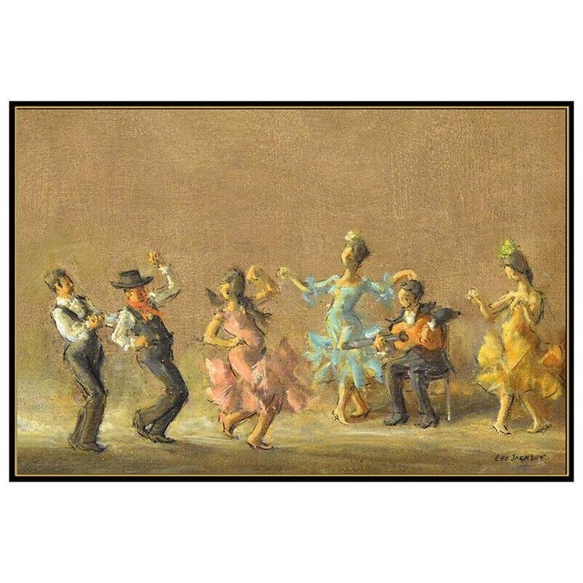 Message us to inquire about custom framing options! (Included for free with every purchase) The artwork here, "Salsa...