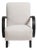 Mid 20th Century France Cream Wood Armchair For Sale