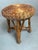 1980s Vintage Wicker and Bamboo Stool, 1980s For Sale - Image 5 of 8
