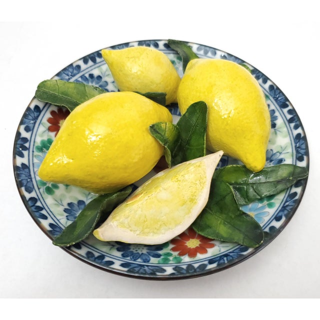 Offering a small rare authentic Christine Viennet porcelain sculptural three dimensional decorative plate, circa Late 20th...