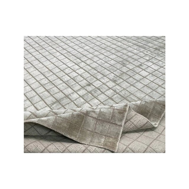 Contemporary Handwoven Contemporary Area Rug 8x10 For Sale - Image 3 of 9