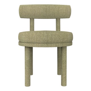 Moca Chair in Safire 05 Fabric by Studio Rig for Collector For Sale
