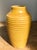 Mid-Century Modern Vintage Boho Glazed Ceramic Ribbed Vase For Sale - Image 3 of 10