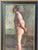 Figurative Antique Academic Male Nude Study, Oil on Canvas - Early 20th Century For Sale - Image 3 of 5