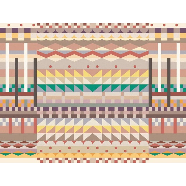 07 Gunta Azteco Wallpaper by Officinarkitettura For Sale