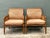 Brown Vintage Baker Cane Panel Lounge Chairs - A Pair For Sale - Image 8 of 12