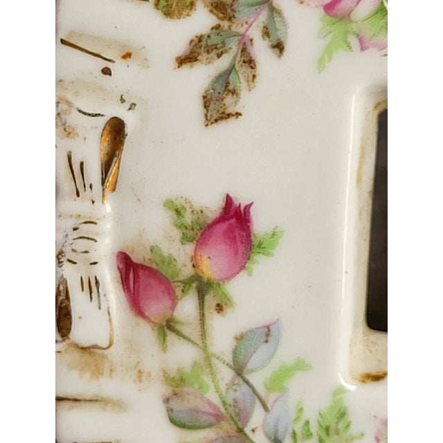 1950’s Arnart Japan Hand Painted Porcelain Light Switch Covers For Sale In San Francisco - Image 6 of 11