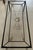 Vintage Neoclassical Style Iron and Brass Glass Top Coffee Table For Sale - Image 4 of 12