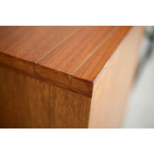 Wood and Steel Desk, France, 1960 For Sale - Image 4 of 18