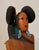 1980s Very Rare 13" Double Kachina Long-Haired Hopi Maiden by Randall Sahmie Hand Carved! For Sale - Image 10 of 16