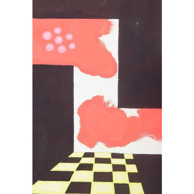 Osmund Hansen. Abstract composition. Technique: Gouache on paper Image size: 39 × 33 cm Signed and dated “7.1.77, Osmund...