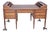 Late 20th Century Kittinger George Washington Presidental Mahogany Partner's Desk Sheraton Style For Sale