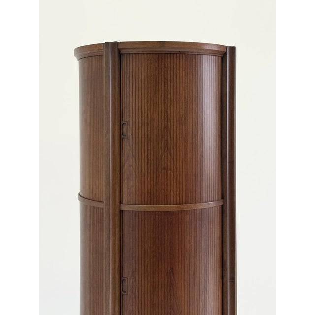 Italian Sculptural Bar and Storage Cabinet by Gianfranco Frattini, 1950s For Sale - Image 9 of 15