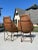 Tan 1960s in the Manner of John Risley Braided Woven Rattan Duyan Lounge Chairs - Set of 2 For Sale - Image 8 of 10