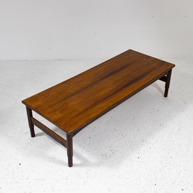 Wood Vintage Teak Coffee Table, 1950s For Sale - Image 7 of 14