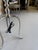 1950s Pair of French Mid-Century Modern Polished Nickel Tripod Floor Lamps For Sale - Image 13 of 14