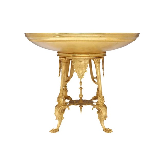Greek Gilded Tazza For Sale - Image 4 of 5