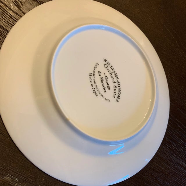 1990s Traditional Williams- Sonoma Hand Painted Plates - a Pair For Sale - Image 5 of 7