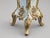 Late 20c Italian Baroque Cream Gold Pedestals - Pair For Sale - Image 17 of 18