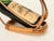 Italian Organic Curved Rattan and Hand-Woven Wicker Bottle Holder, 1960s For Sale - Image 10 of 12
