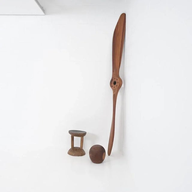 Vintage African Tribal Stool, 1950s For Sale - Image 3 of 17