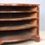 Brown Small Chest of Drawers in Mahogany and Mahogany Feather For Sale - Image 8 of 10