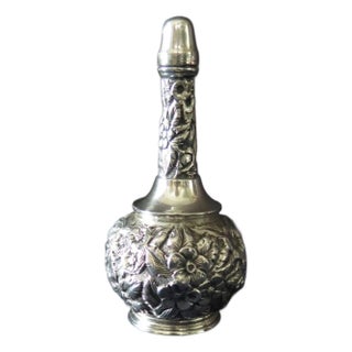 Early 20th Century Black Starr & Frost Cologne Bottle For Sale