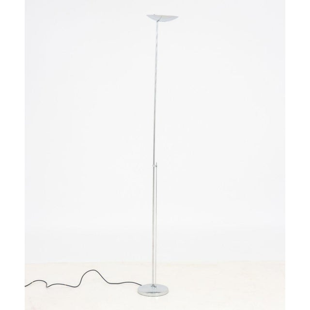 Late 20th Century Estiluz Chrome-Plated Floor Lamp For Sale In New York - Image 6 of 7