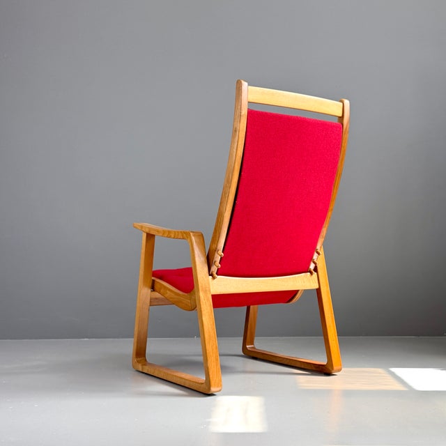 Wood Ronco Armchair attributed to Jacob Müller for Wohnhilfe, 1950s For Sale - Image 7 of 11