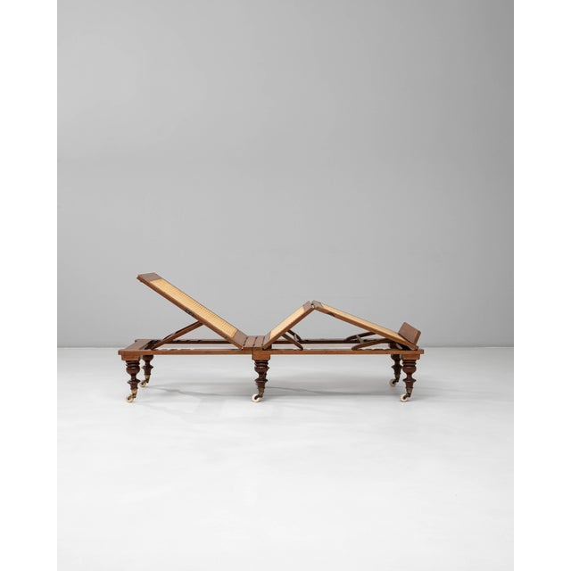 1900s English Victorian Mahogany Folding Daybed By Robinson & Sons For Sale - Image 4 of 18