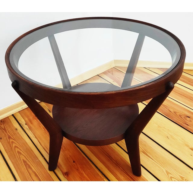 Coffee Table by K. Kozelka for Interier Praha, Czechoslovakia, 1930s For Sale - Image 3 of 9