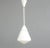 White Conical Phillips Opaline Light, 1920s For Sale - Image 8 of 8
