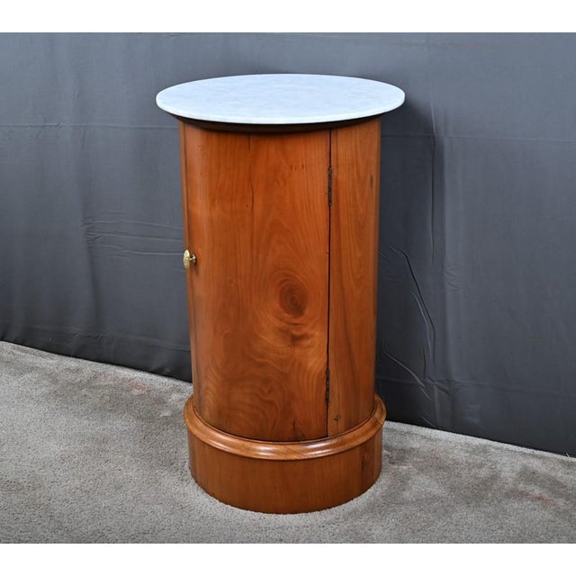 Cherrywood Bedside Table, 19th Century For Sale - Image 4 of 17