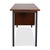 Wooden Apples, Wooden Desk, Brown Teak, Bauhaus Style, Drawers For Sale - Image 15 of 17