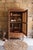 Antique Walnut Bonnetière with Beveled Mirror, 1930s For Sale - Image 4 of 9