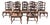 Vintage 1950s Italian Provincial Carved Wood Dining Chairs With Rush Seats – Set of 12 For Sale