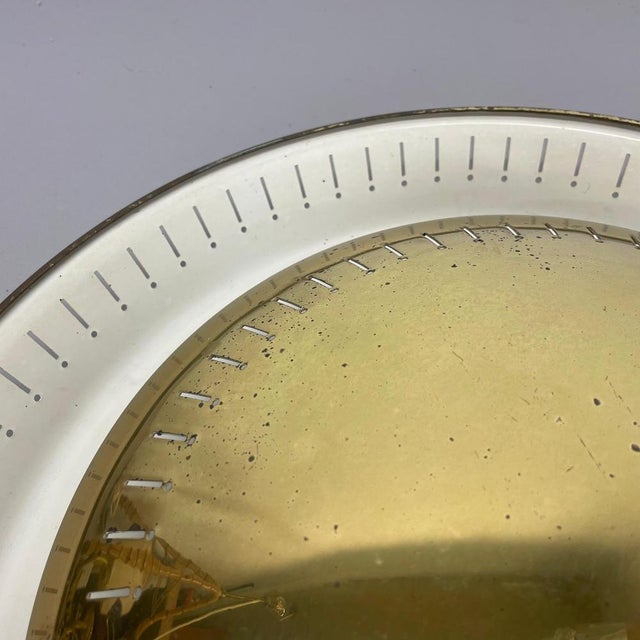 Brass Ceiling or Wall Light in the style of Gino Sarfatti, Italy, 1950s For Sale - Image 14 of 18